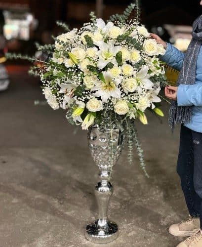 جام گل تبریک برای نمایشگاه گل غرب تهران 5259