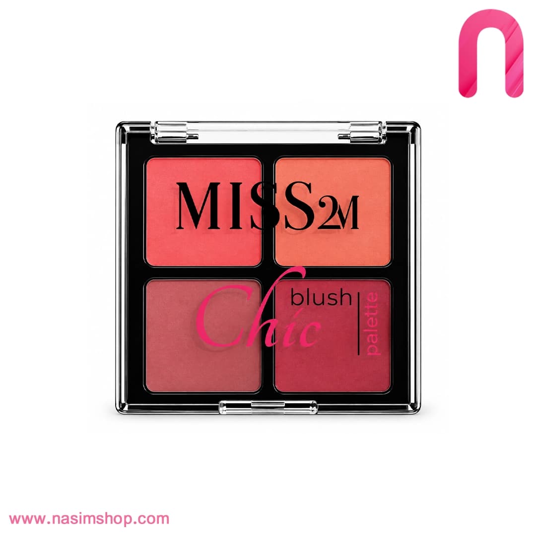 پالت رژگونه ۴ رنگ مدل MP904-03 میس تو ام