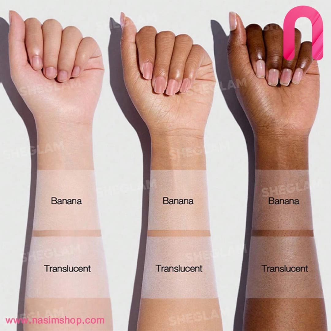 پودر فیکس Blur In Bottle Loose Setting Powder شیگلم — تصویر ۳