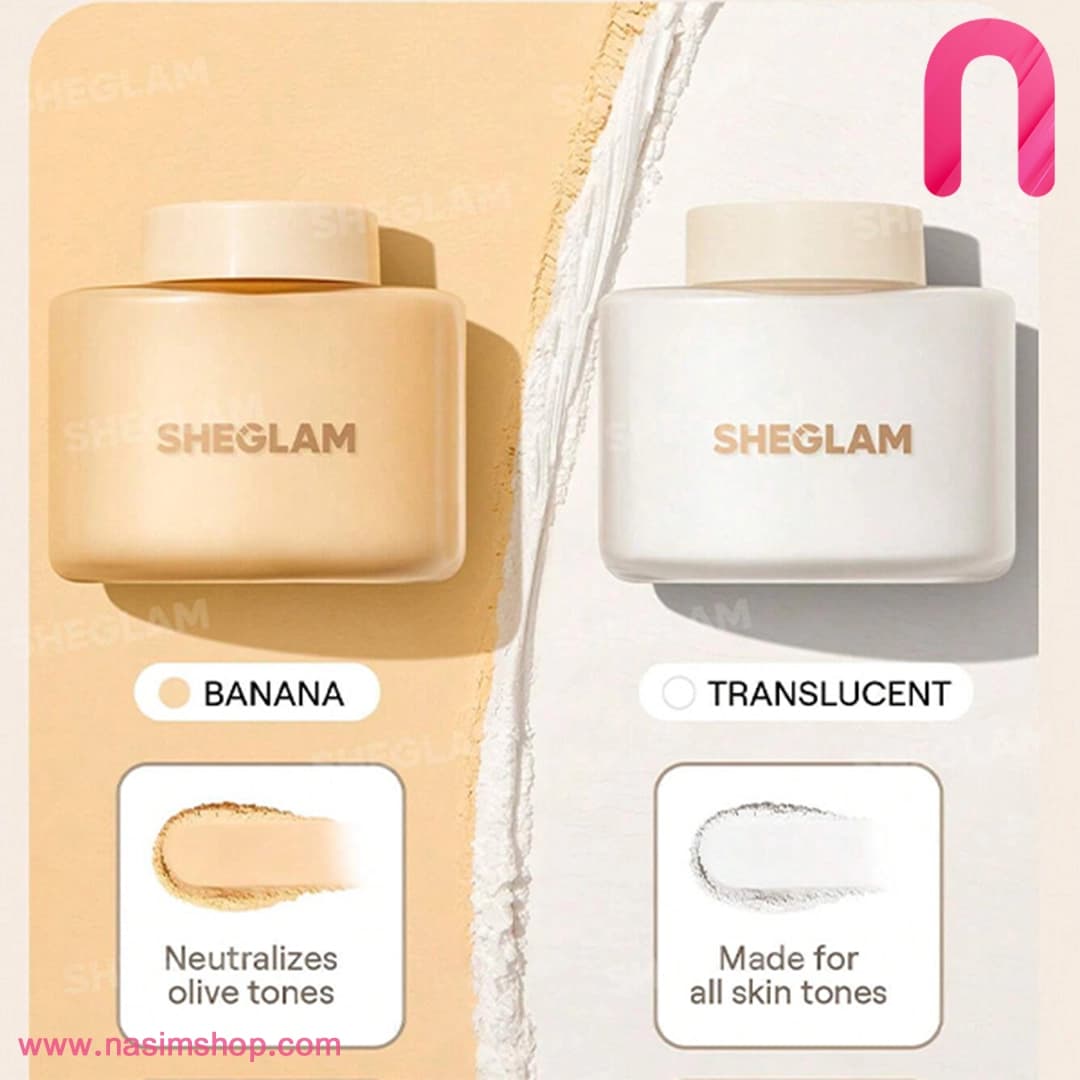 پودر فیکس Blur In Bottle Loose Setting Powder شیگلم — تصویر ۲