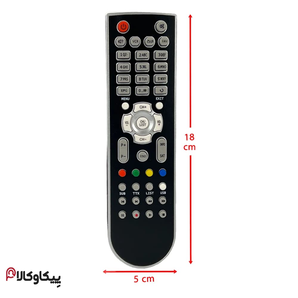 کنترل Starx مدل 2525 چهارنوشته استارایکس — تصویر ۴