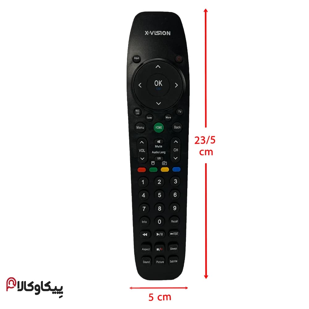 کنترل تلویزیون اولیو دکمه سبز LED — تصویر ۴