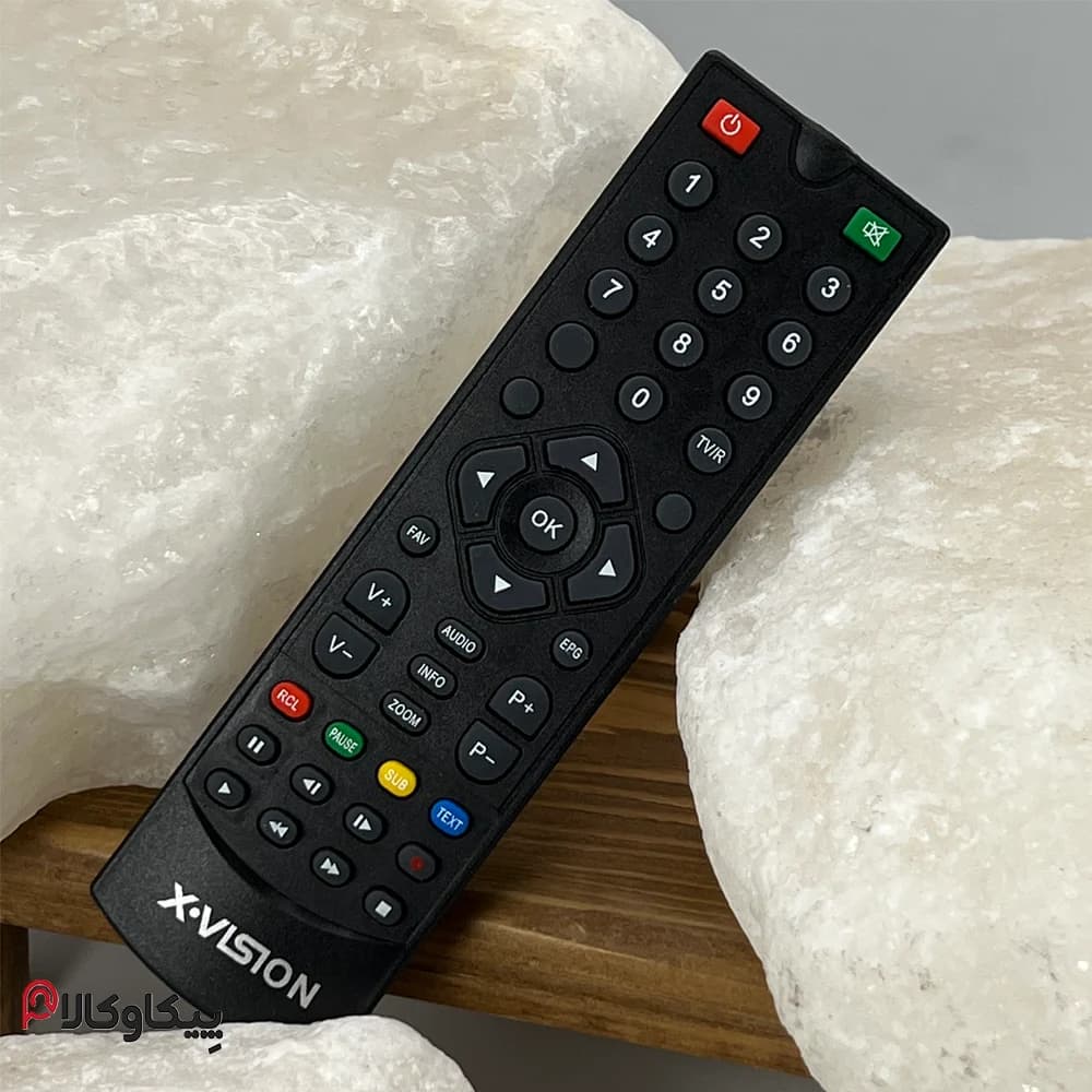 کنترل گیرنده دیجیتال Xvision ایکس ویژن مشکی — تصویر ۶
