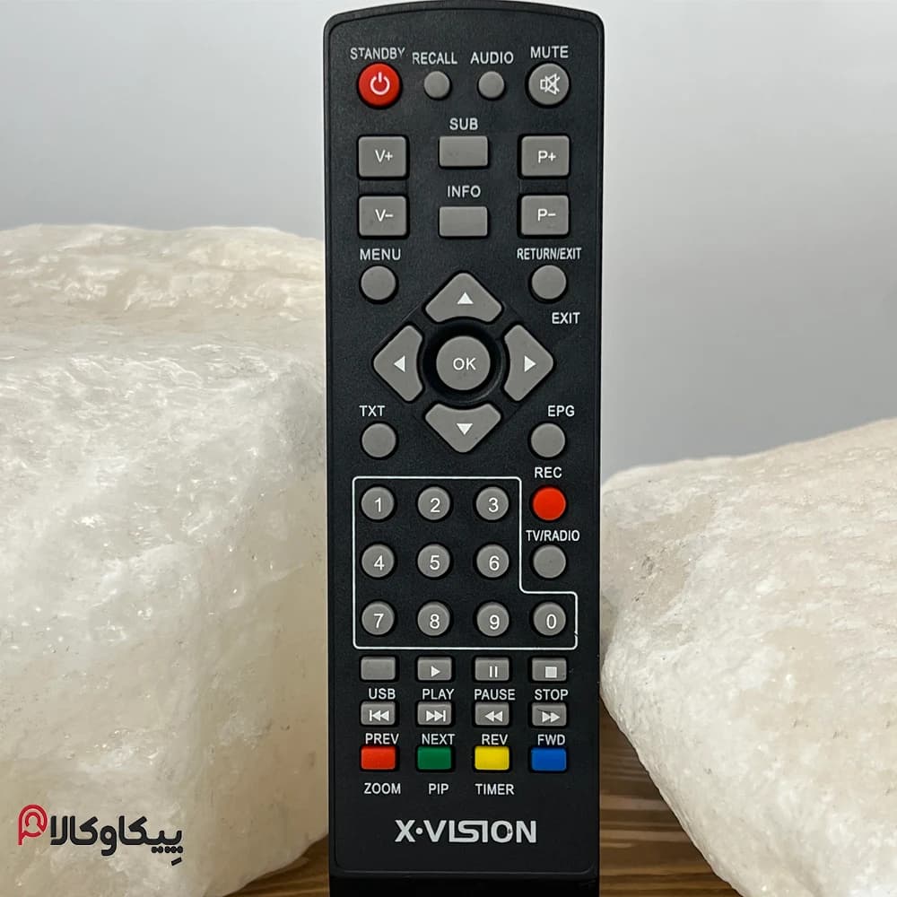 کنترل گیرنده دیجیتال Xvision ایکس ویژن طرح 885 — تصویر ۵