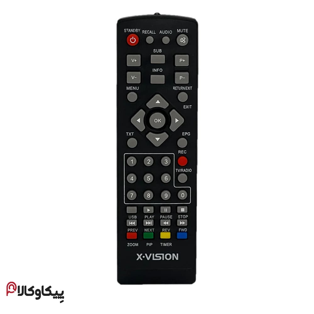 کنترل گیرنده دیجیتال Xvision ایکس ویژن طرح 885