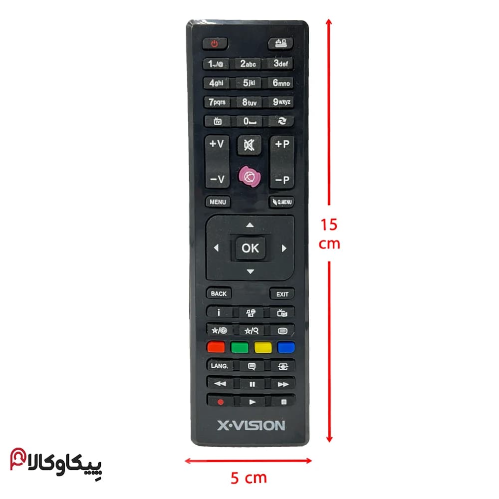کنترل تلویزیون ایکس ویژن XVISION اینترنت دار — تصویر ۴