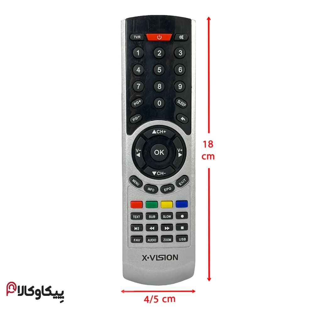 کنترل گیرنده دیجیتال Xvision ایکس ویژن فلش دار — تصویر ۴