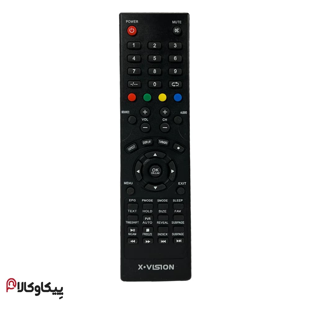 کنترل تلویزیون ایکس ویژن XVISION طرح الفا ( ایکس ویژن طرح T200 )