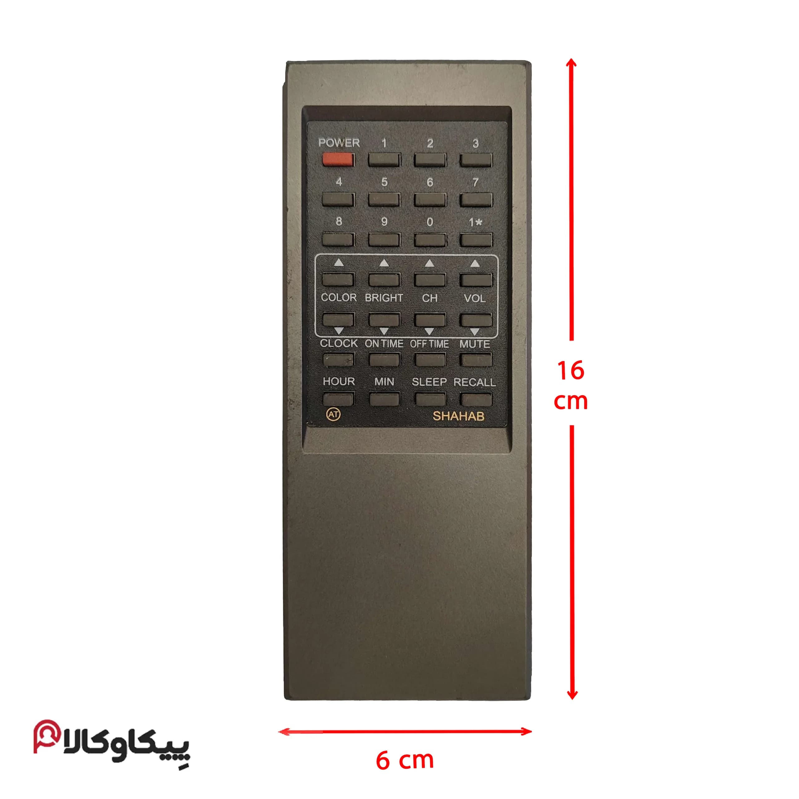 کنترل تلویزیون شهاب SHAHAB دربغل — تصویر ۲
