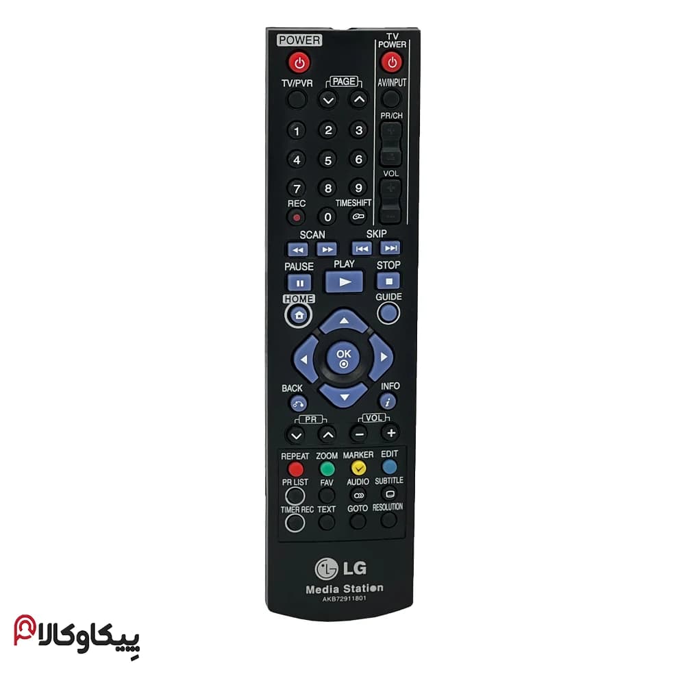 کنترل ال جي LG DVD بلوري