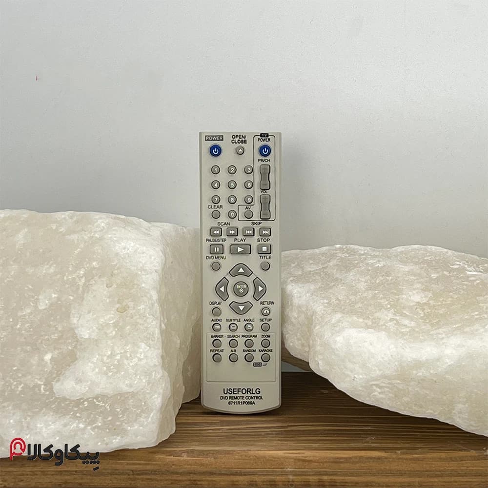 کنترل ال جی LG DVD نقره ای قدیم — تصویر ۵