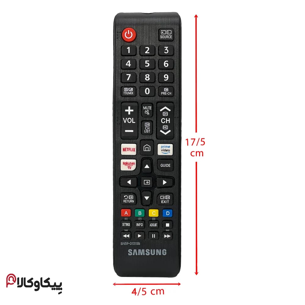 کنترل تلویزیون سامسونگ 1088 نت فیلیکس SAMSUNG — تصویر ۴
