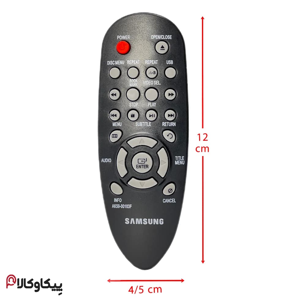کنترل سامسونگ SAMSUNG DVD مدل 103F — تصویر ۴
