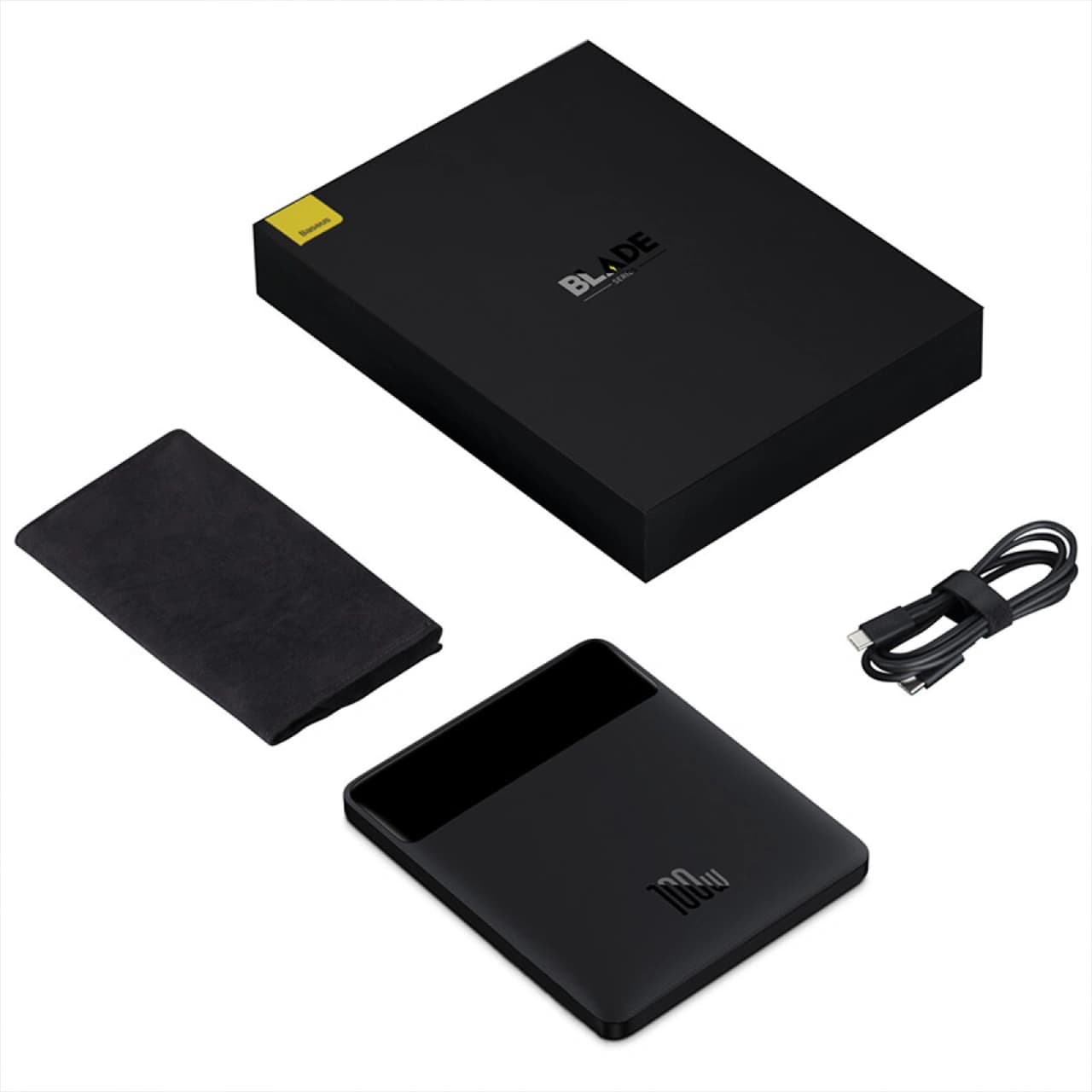پاوربانک بیسوس مدل PPBLD100-X با ظرفیت 20000 میلی آمپر ساعت و توان 100 وات — تصویر ۷