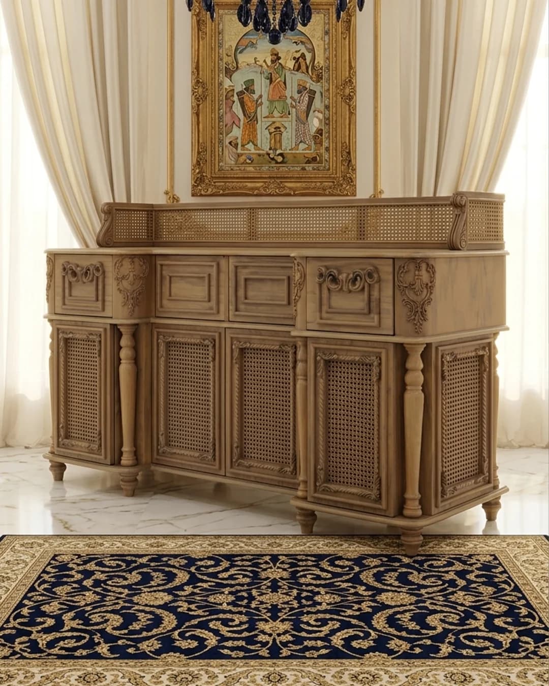 میز کنسول لیزنا – آماده تحویل
