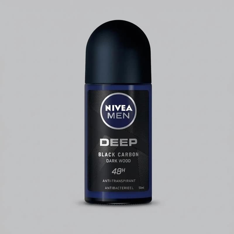 رول ضد تعریق مردانه نیوآ مدل Deep Black Carbon حجم 50 میلی لیتر — تصویر ۲