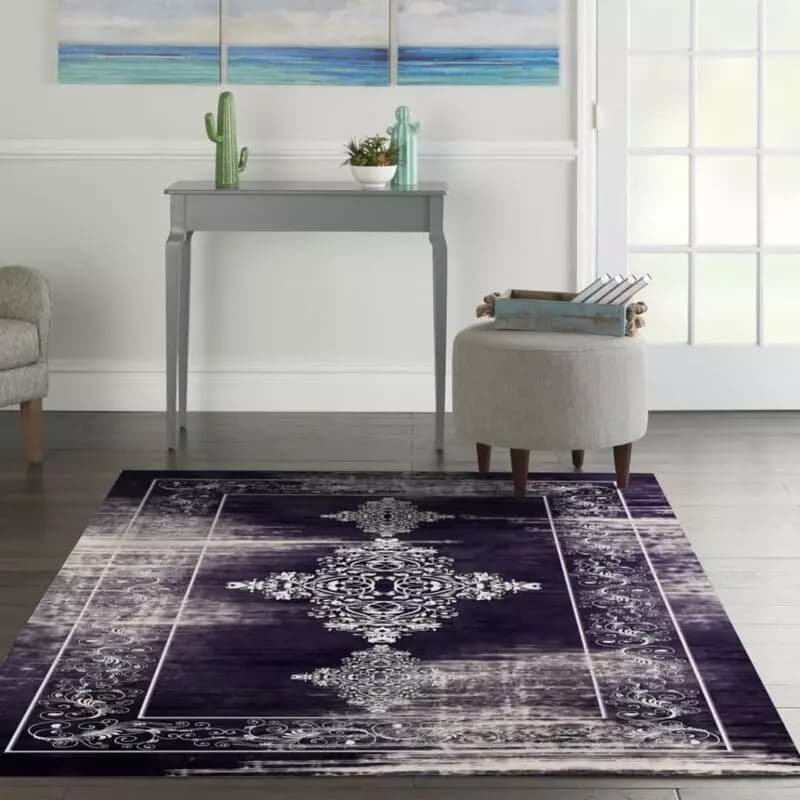 روفرشی کشدار ضد اب مخمل شانل ابریشم کد 5 186 سایز 18 متری