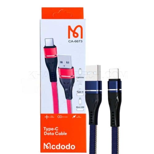 کابل پاوربانکی طرح تایپ سی مکدودو مدل MCDODO CA-6673