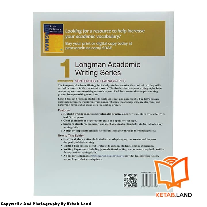کتاب انگليسی Longman Academic Writing series 1 (2nd) — تصویر ۳