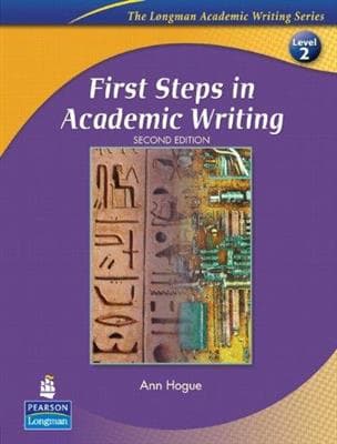 کتاب انگليسی First Steps in Academic Writing