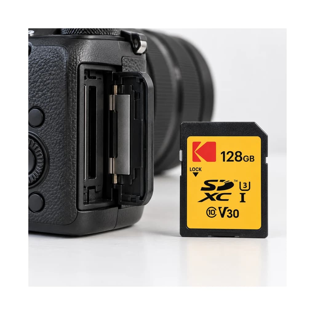 کارت حافظه SD کداک مدلKodak Ultra Performance ظرفیت 128 گیگابایت کلاس V30 — تصویر ۳