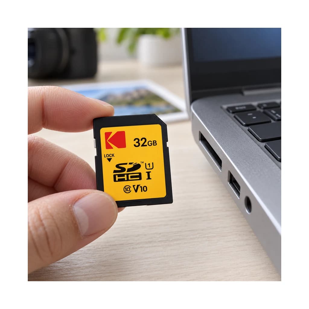 کارت حافظه SD کداک مدل Kodak Premium ظرفیت 32 گیگابایت کلاس V10 — تصویر ۴