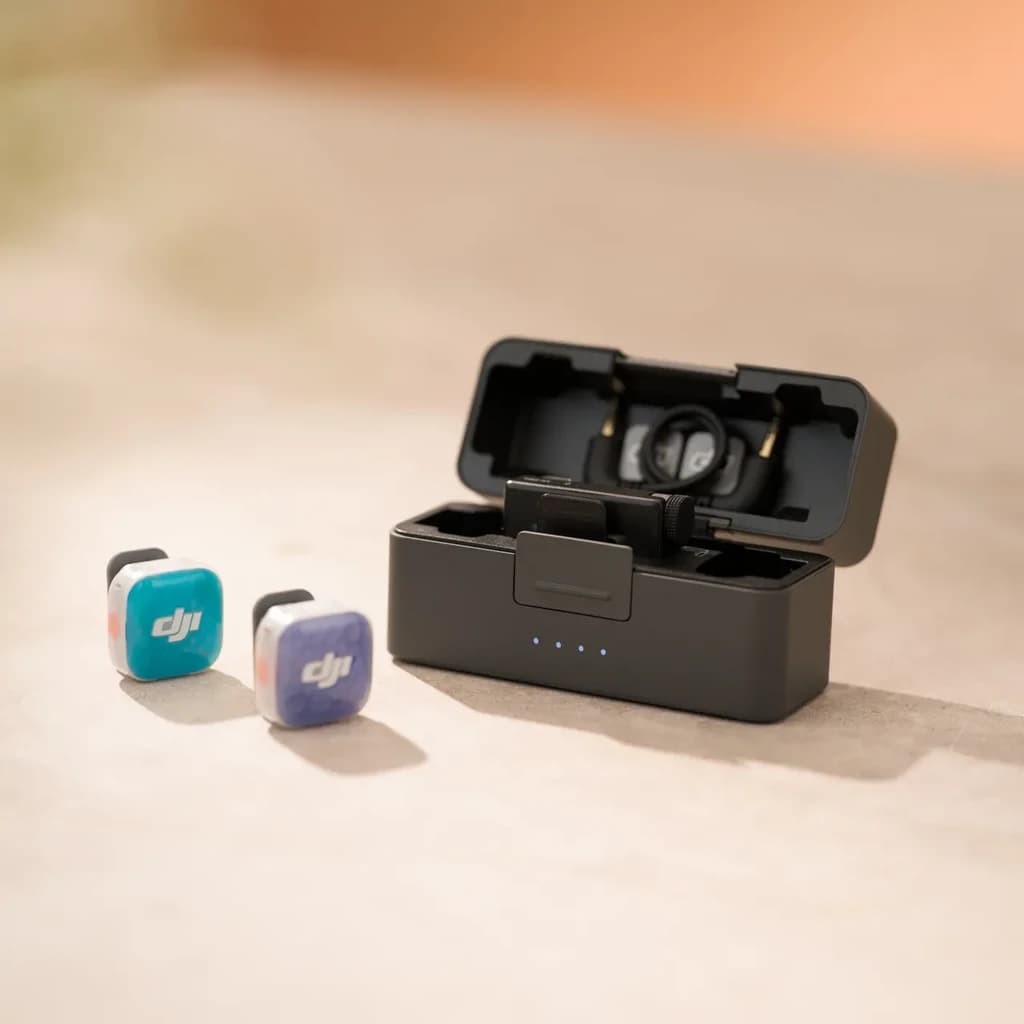 میکروفون یقه‌ای بی‌سیم دی جی آی DJI Mic Mini 2S با حافظه داخلی — تصویر ۵