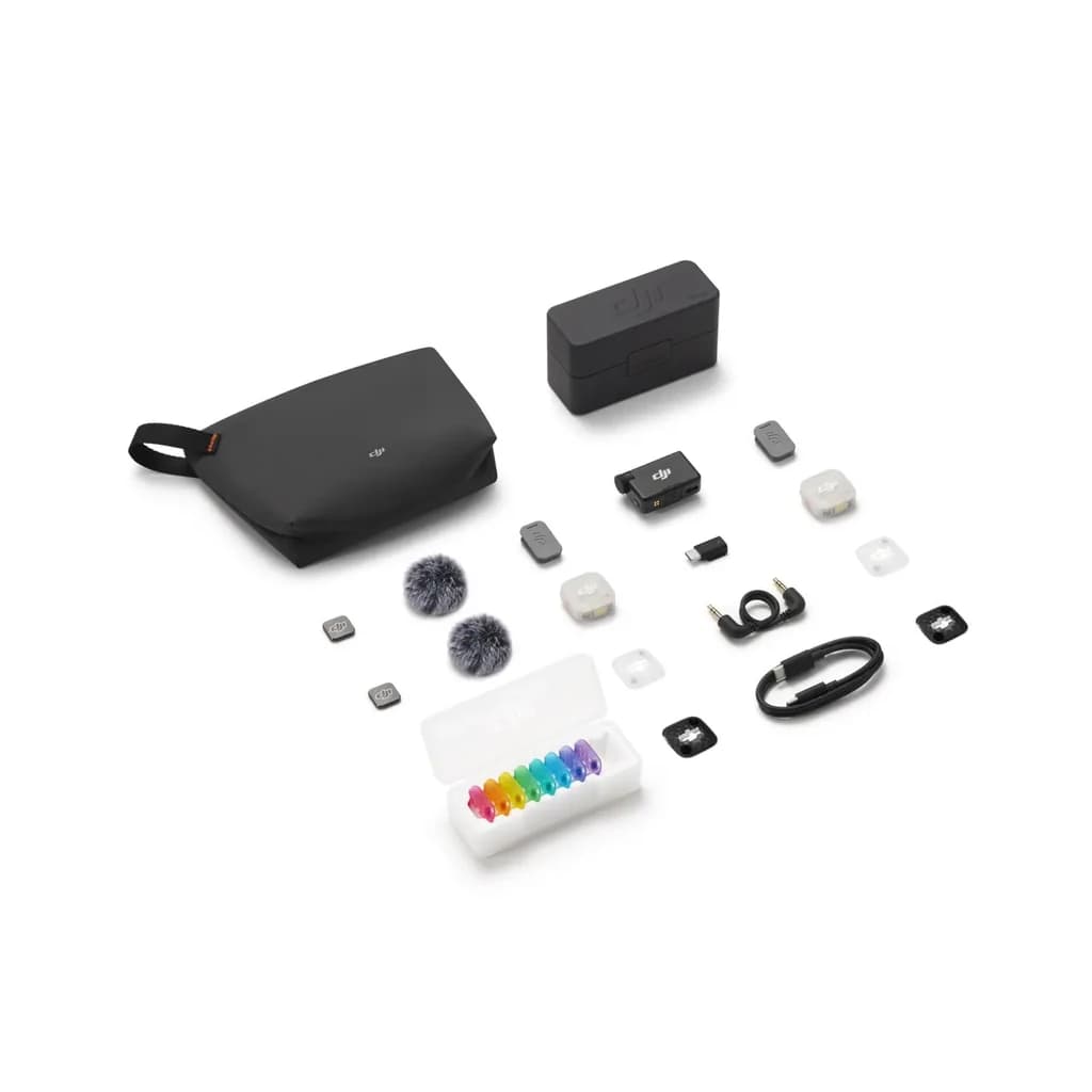 میکروفون یقه‌ای بی‌سیم دی جی آی DJI Mic Mini 2S با حافظه داخلی