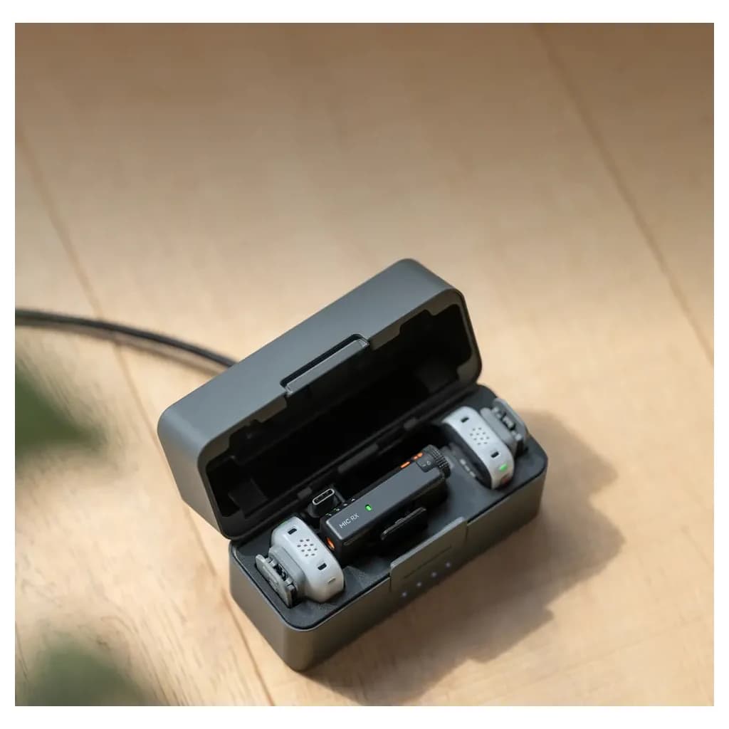 میکروفون یقه‌ای بی‌سیم دی جی آی DJI Mic Mini 2S با حافظه داخلی — تصویر ۶