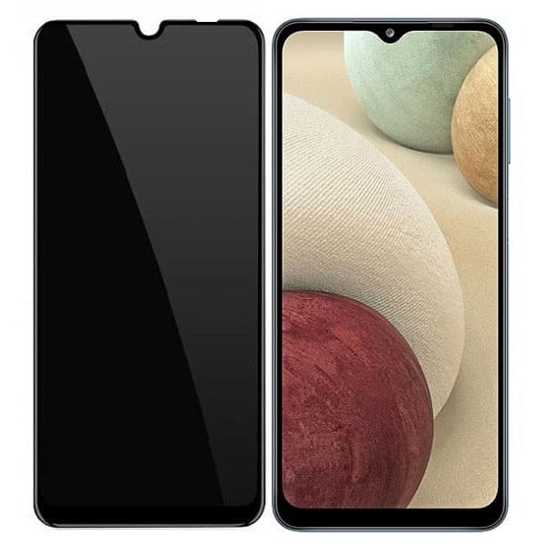 Privacy Full Glass Screen Protector For Samsung Galaxy A12