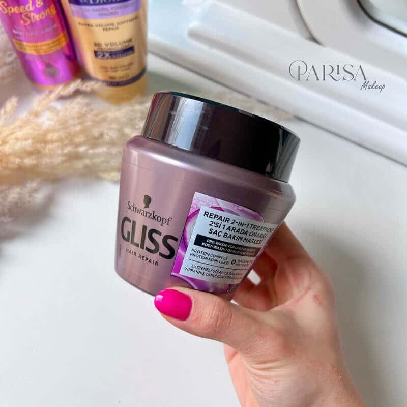 ماسک مو گلیس مدل serum deep repair(300 میل) — تصویر ۲