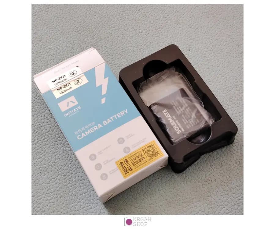 باتری دوربین سولمیت NP-BG1 مناسب سونی Soulmate Sony NP-BG1 1000mAh — تصویر ۵