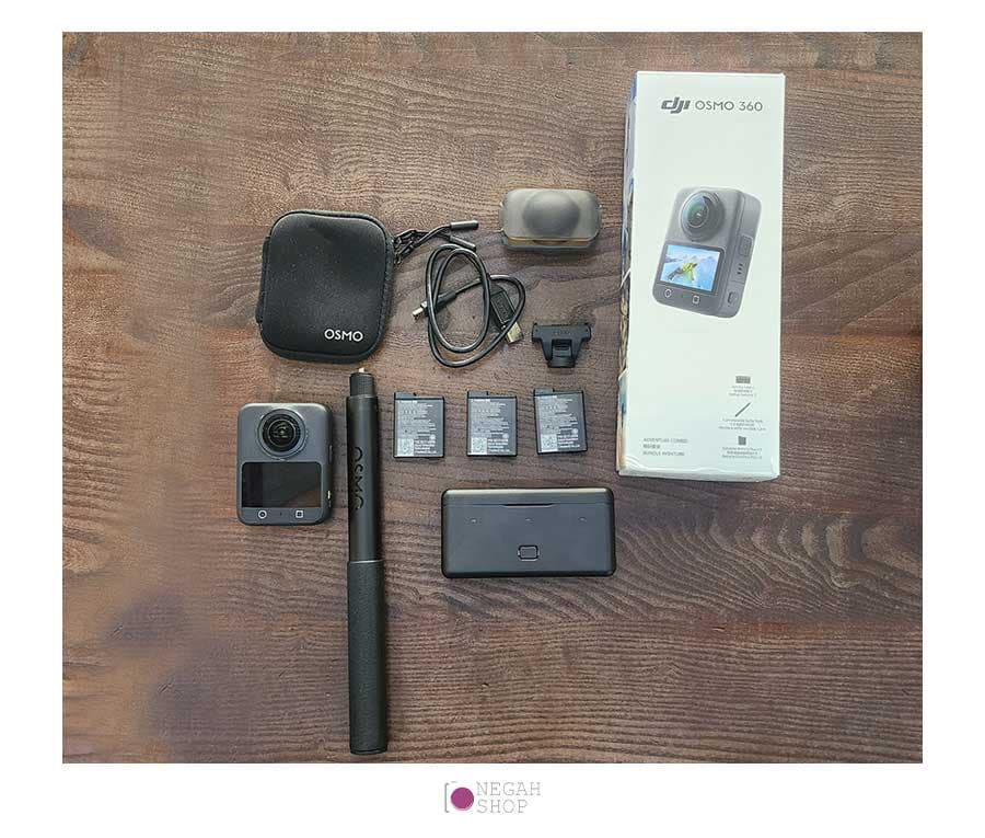 دوربین ورزشی 360 درجه DJI Osmo 360 Adventure Combo 4K دست دوم