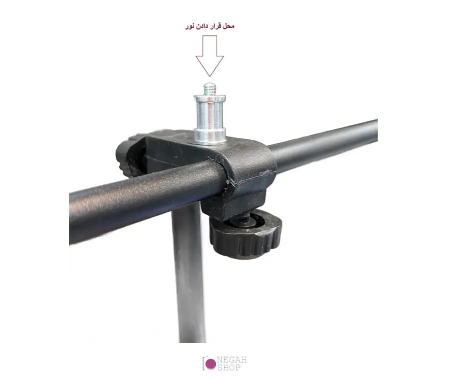 سه پایه نگهدارنده گوشی و دوربین فانیمکس Fanimex 810T با بازوی ۸۰ سانتیمتر — تصویر ۳