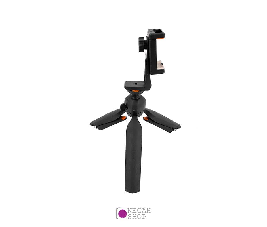 سه‌پایه موبایل و رینگ لایت تاشو — تصویر ۳