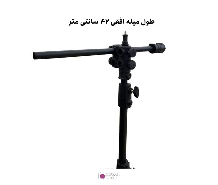 سه پایه موبایل تی شو تولید محتوا Panasun M2 905 به همراه میله افقی — تصویر ۴