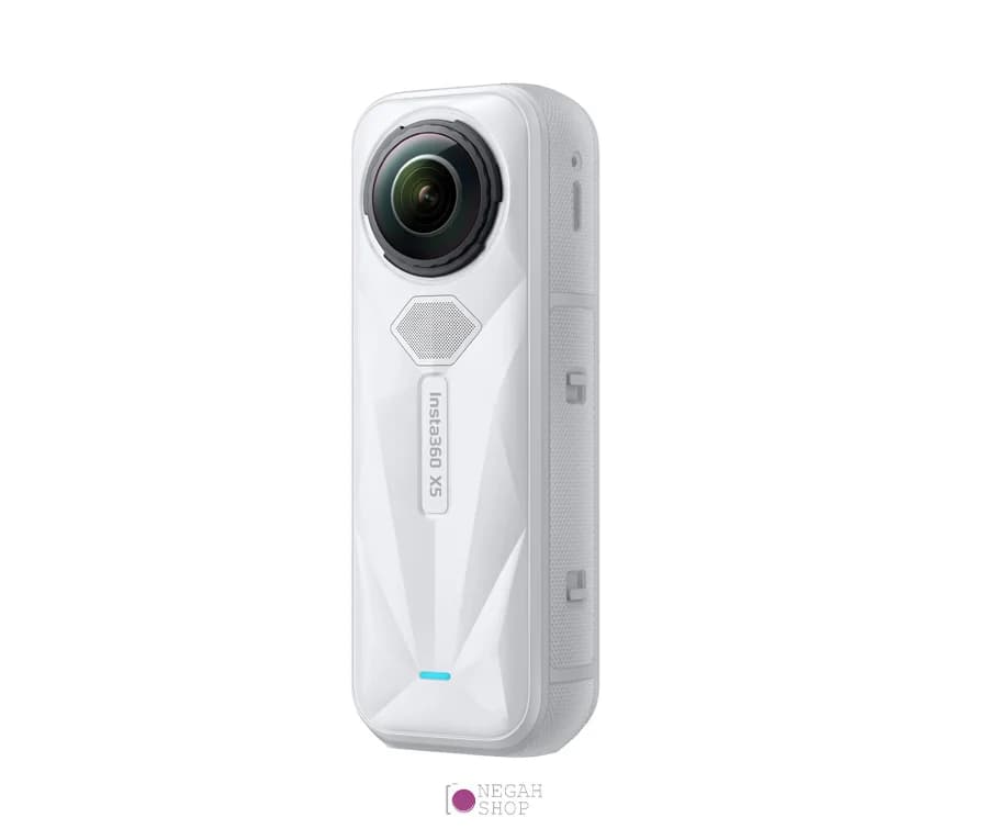 دوربین ورزشی ۳۶۰ درجه Insta360 X5 با کیفیت 8K رنگ سفید