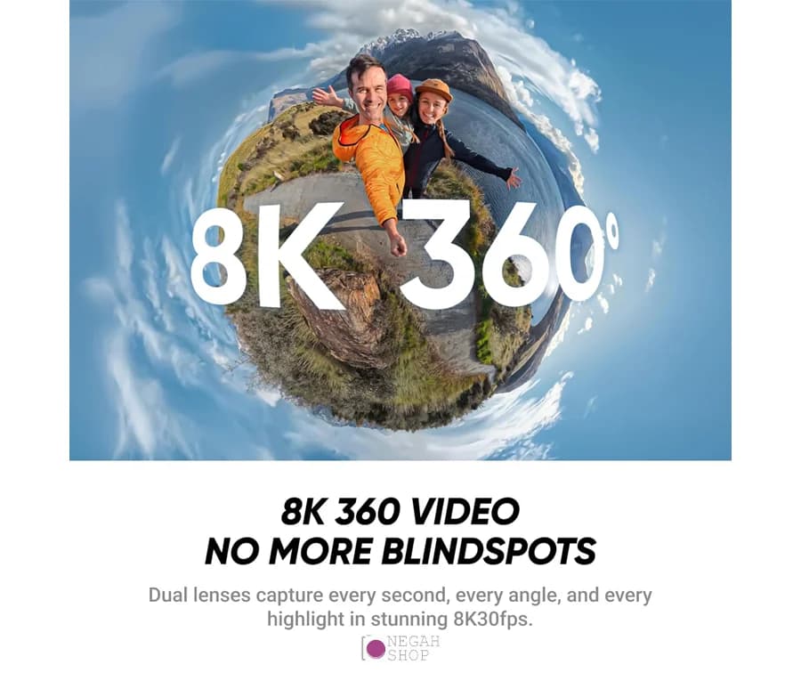 دوربین اکشن ۳۶۰ درجه Insta360 X4 Air — تصویر ۴