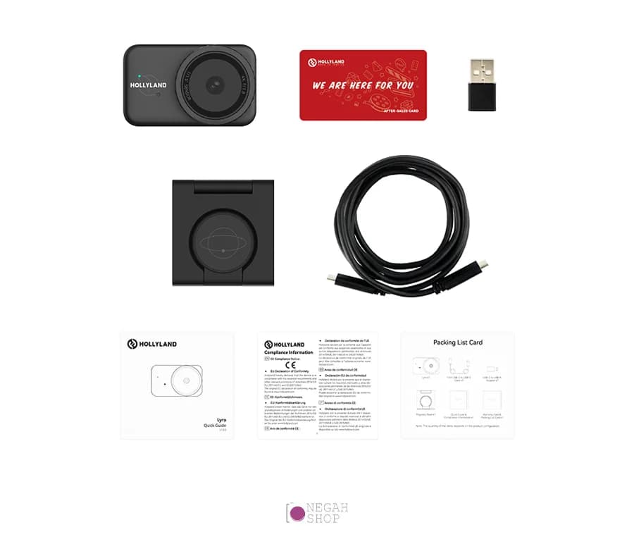 وب کم هالی لند Hollyland Lyra UHD 4K Webcam — تصویر ۴