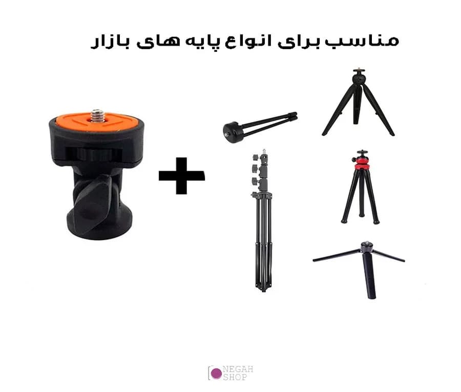 بال هد سه پایه عکاسی Unimat BLK — تصویر ۶