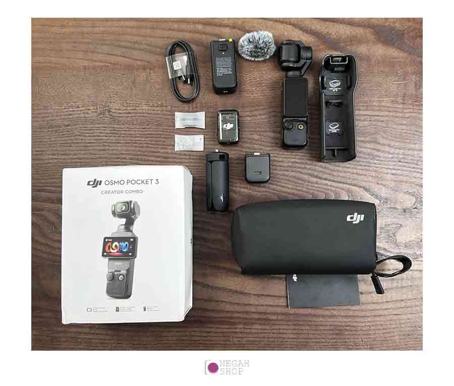 دوربین osmo pocket 3 combo دست دوم