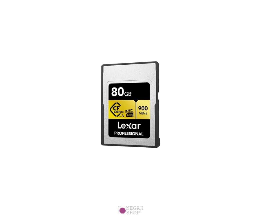 کارت حافظه ۸۰ گیگابایتی Lexar مدل Professional CFexpress Type A 900mbs