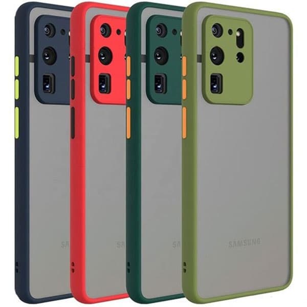 قاب گوشی سامسونگ Galaxy S20 Ultra پشت مات رنگی — تصویر ۴