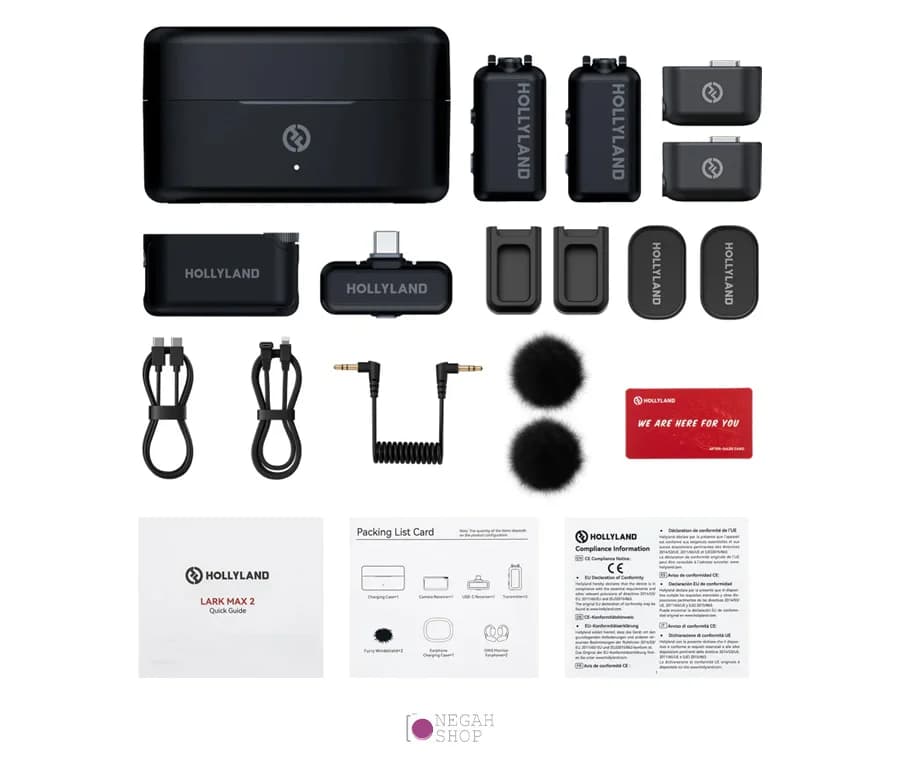 میکروفون بی سیم Hollyland LARK MAX 2 Combo — تصویر ۲
