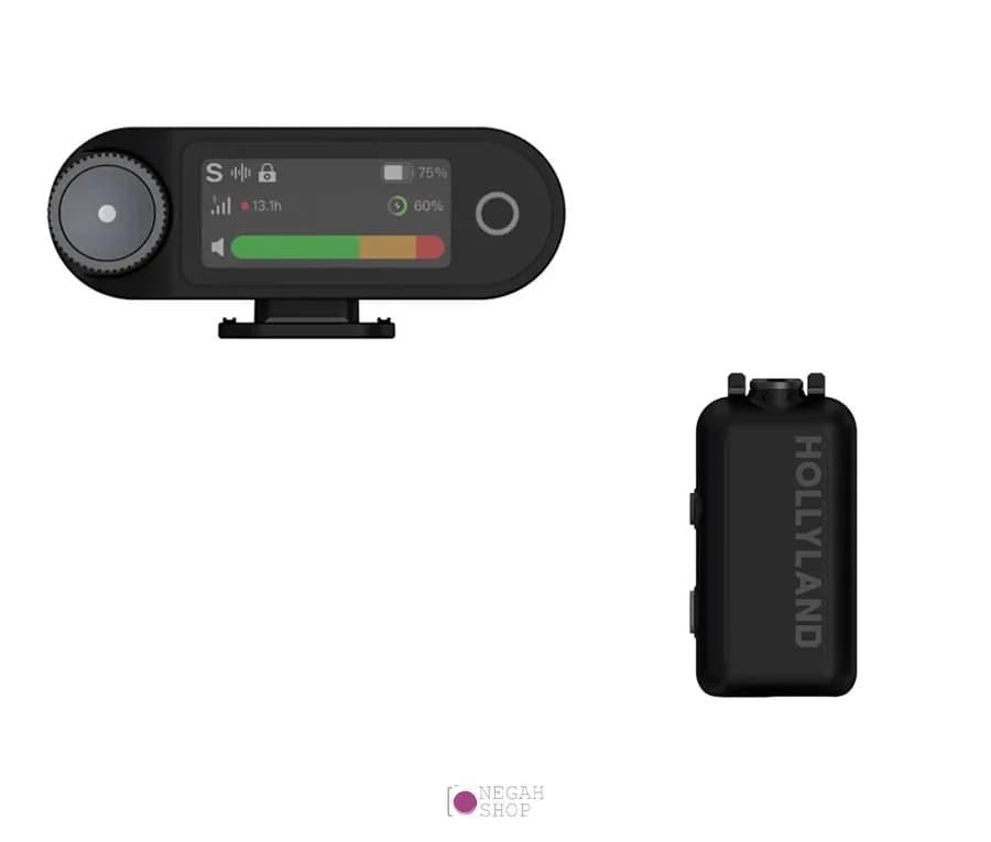 میکروفون بی سیم Hollyland LARK MAX 2 Combo به همراه 24 ماه گارانتی ایران هالی لند — تصویر ۲