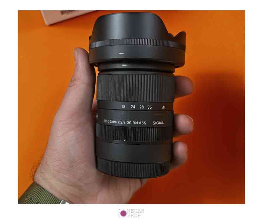 لنز SIGMA 18-50mm F2.8 DC DN دست دوم — تصویر ۲