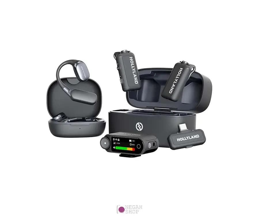 میکروفون بی سیم دو کاناله Hollyland Lark Max 2 Ultimate Combo
