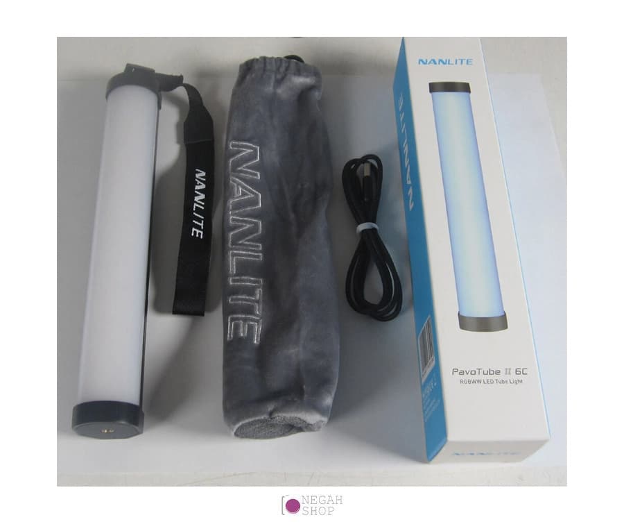 باتوم لایت RGB قابل حمل PavoTube II 6C Nanlite — تصویر ۵