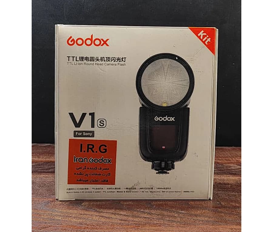 فلاش اکسترنال godox v1 برای سونی دست دوم — تصویر ۵