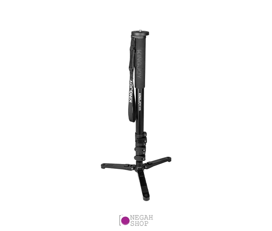 تک پایه حرفه ای دوربین عکاسی KINGJOY MP3008F — تصویر ۲